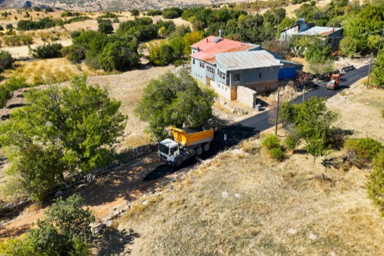 Malatya Büyükşehir'den Arapgir'de üst yapı çalışması