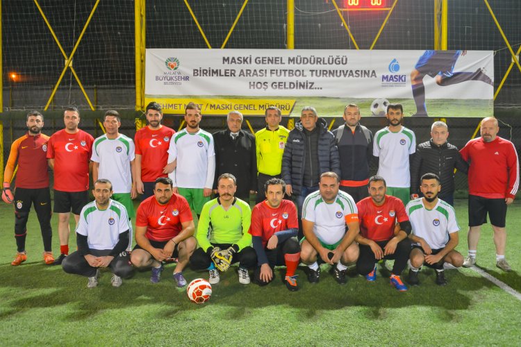 Malatya'da birimler arası turnuvada final