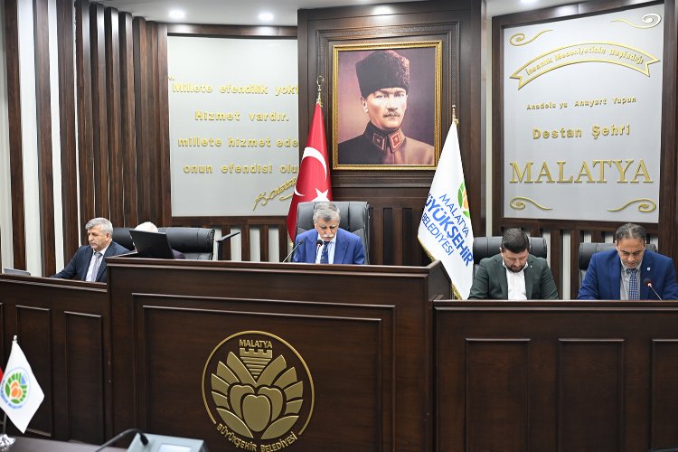 Malatya'da Büyükşehir Belediye Meclisi toplandı