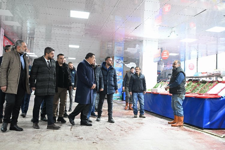 Malatya'da Et-Balık Pazarı'na inceleme