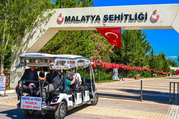 Malatya'da kabir ziyaretlerine ulaşım kolaylığı