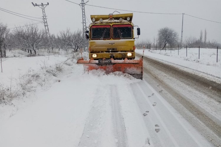 Malatya'da kar mesaisi