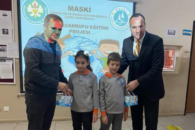 Manisa'da çizgi filmlerle tasarruf bilinci