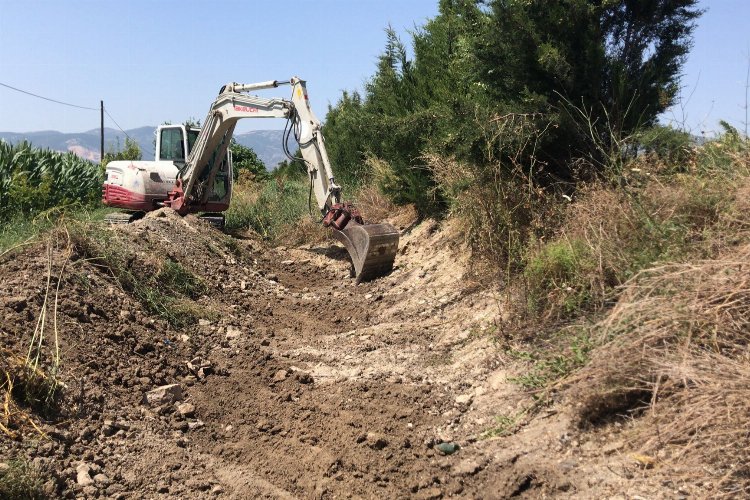 Manisa Kırkağaç'ta olası taşkınlar karşı önlem