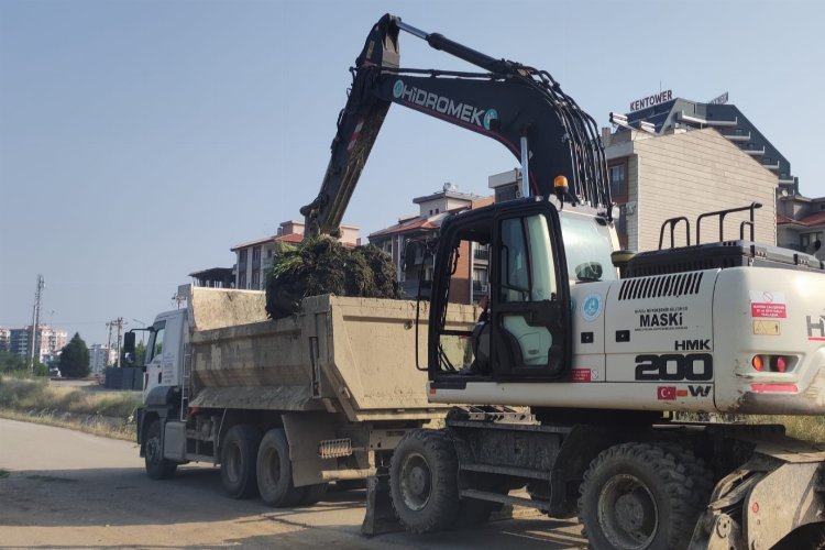 Manisa Salihli'de taşkın tehdidi ortan kalktı