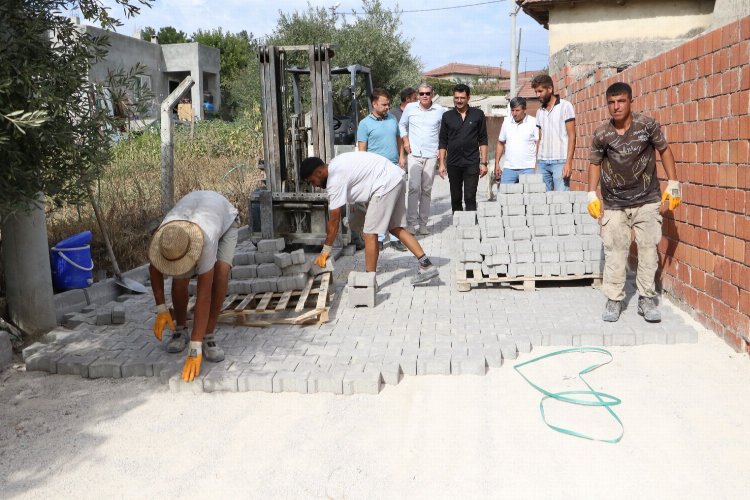 Manisa Saruhanlı'da 17 milyonluk yatırımda sona doğru