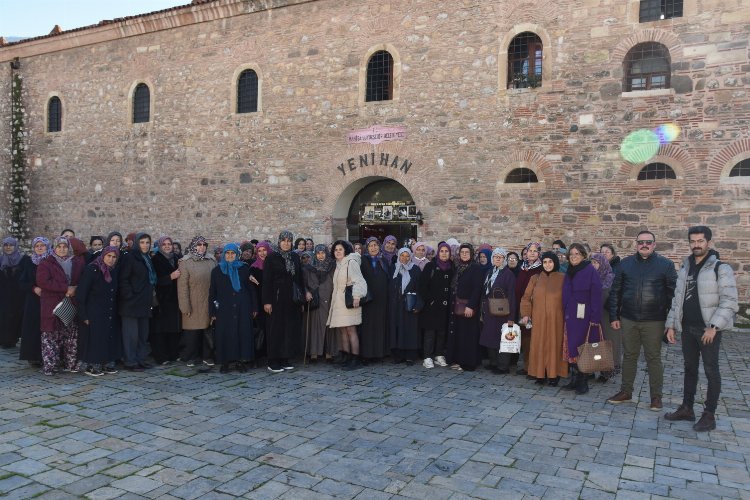 Manisa Saruhanlı kadınlar Büyükşehir'de ağırlandı