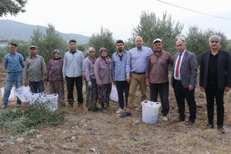 Manisalı üreticilere Büyükşehir desteği Saruhanlı'da sürdü