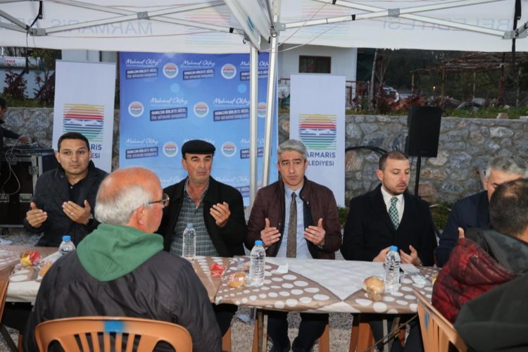 Marmaris Belediyesi'nden her köye bir iftar sofrası