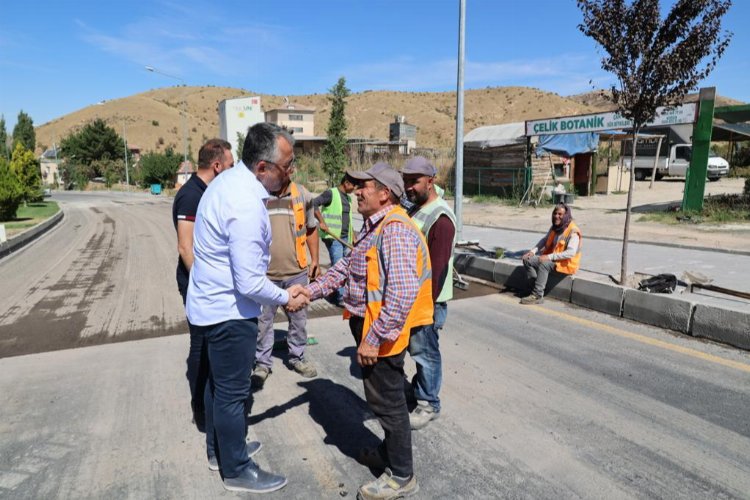 Mehmet Savran çalışmaları denetliyor