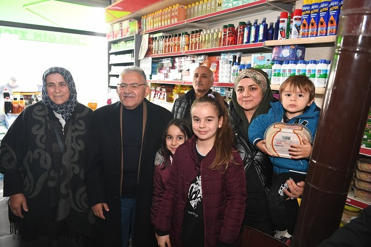 Memduh Büyükkılıç'tan Tomarza'ya ziyaret