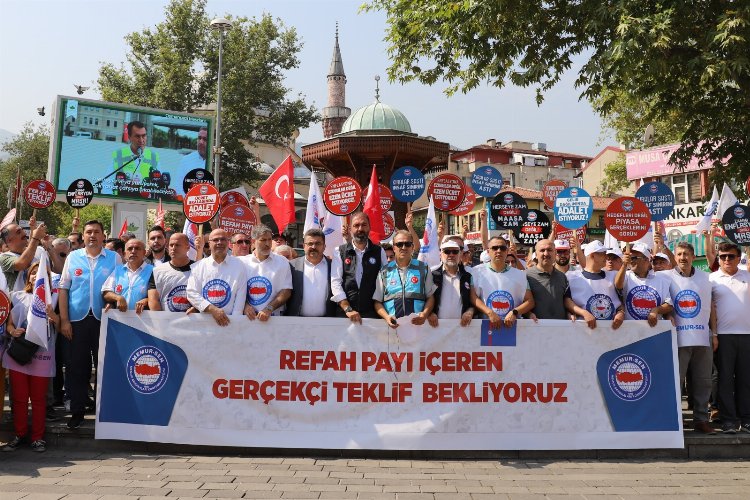 Memur-Sen Bursa'dan seslendi: Gerçekçi teklif bekliyoruz