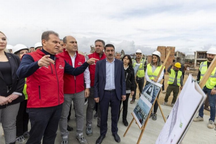 Mersin'de çalışmalar yerinde inceleniyor