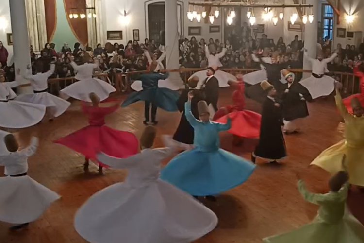 Mevlana Gelibolu Mevlevihanesi’nde anıldı