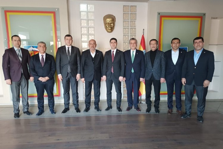 MHP'den Kayserispor'a ziyaret