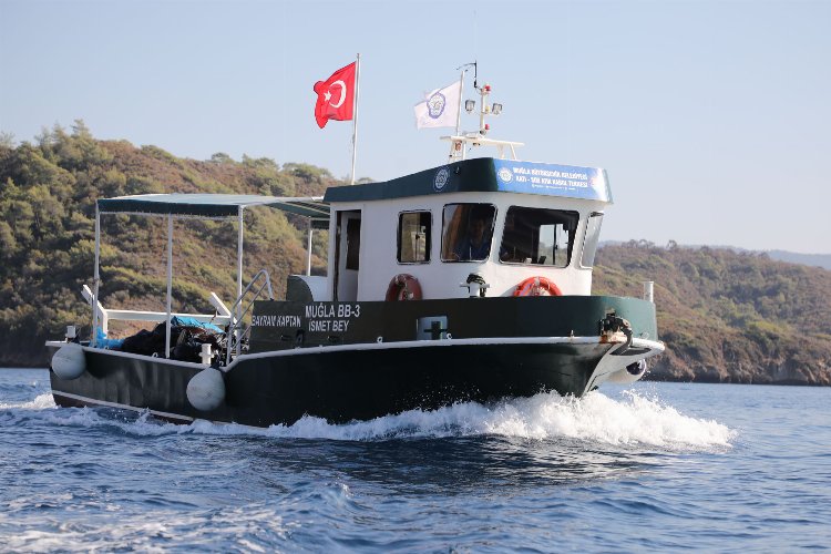 Muğla'da atık alım tekneleri sezona hazır