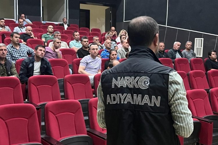 NARKO Adıyaman'dan UYUMA bilinçlendirmesi