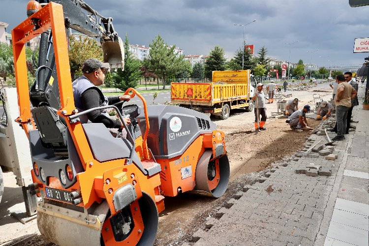 Nevşehir'de belediye ekiplerinden yoğun mesai