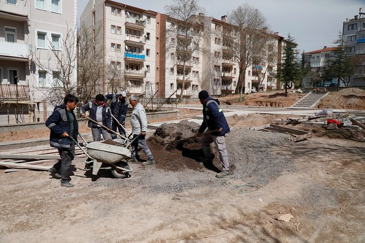 Nevşehir'de parklara yakın takip