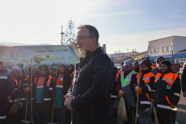 Nevşehir sanayi sitesinde temizlik seferberliği