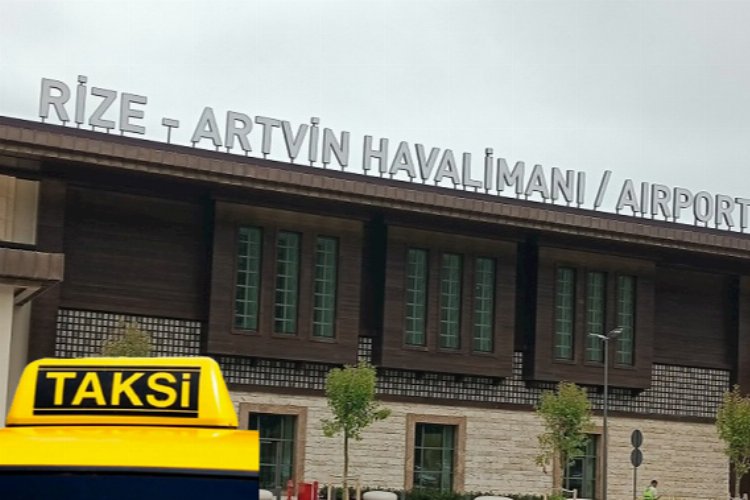 Rize Artvin Havalimanı taksi ihalesi sonuçlandı