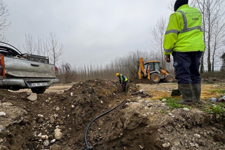 Sakarya Akyazı’da 6 bin metrelik hat yenileniyor