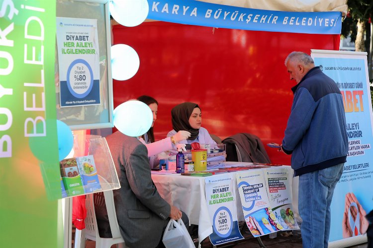 Sakarya'da Dünya Diyabet Günü’nde anlamlı çalışma