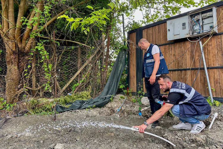 Sakarya'da kaçak su kullanımlarına karşı denetim