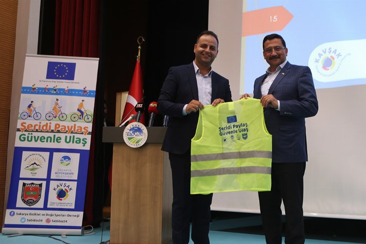 Sakarya'da şehir içi ulaşımda bisiklet kullanımını artıracak proje