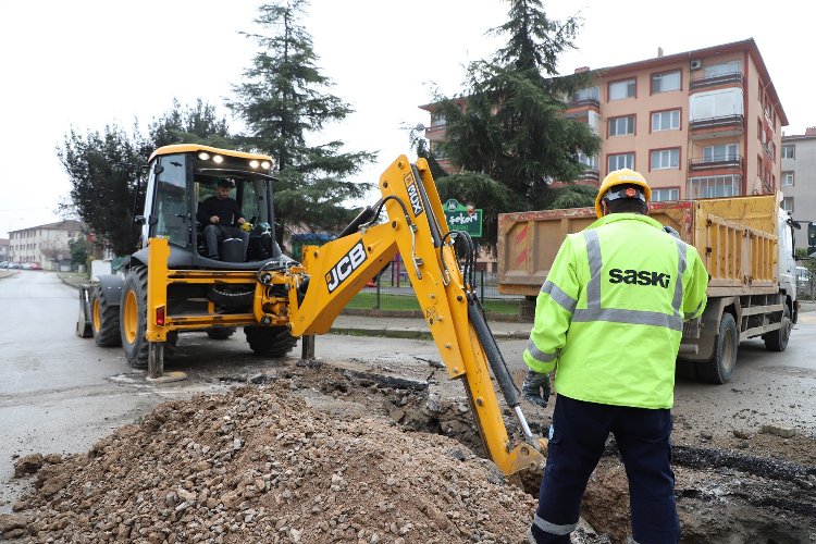 Sakarya'da yağmur hattı yenileniyor