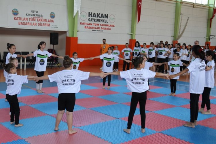 Sakarya Geyve'de 'Yaz Spor Okulları' açıldı