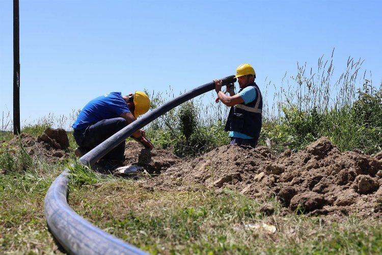 Sakarya Kaynarca'ya yeni içme suyu hattı