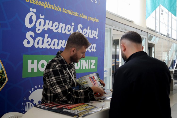 Sakarya'yı tercih eden öğrencilere sıcak karşılama