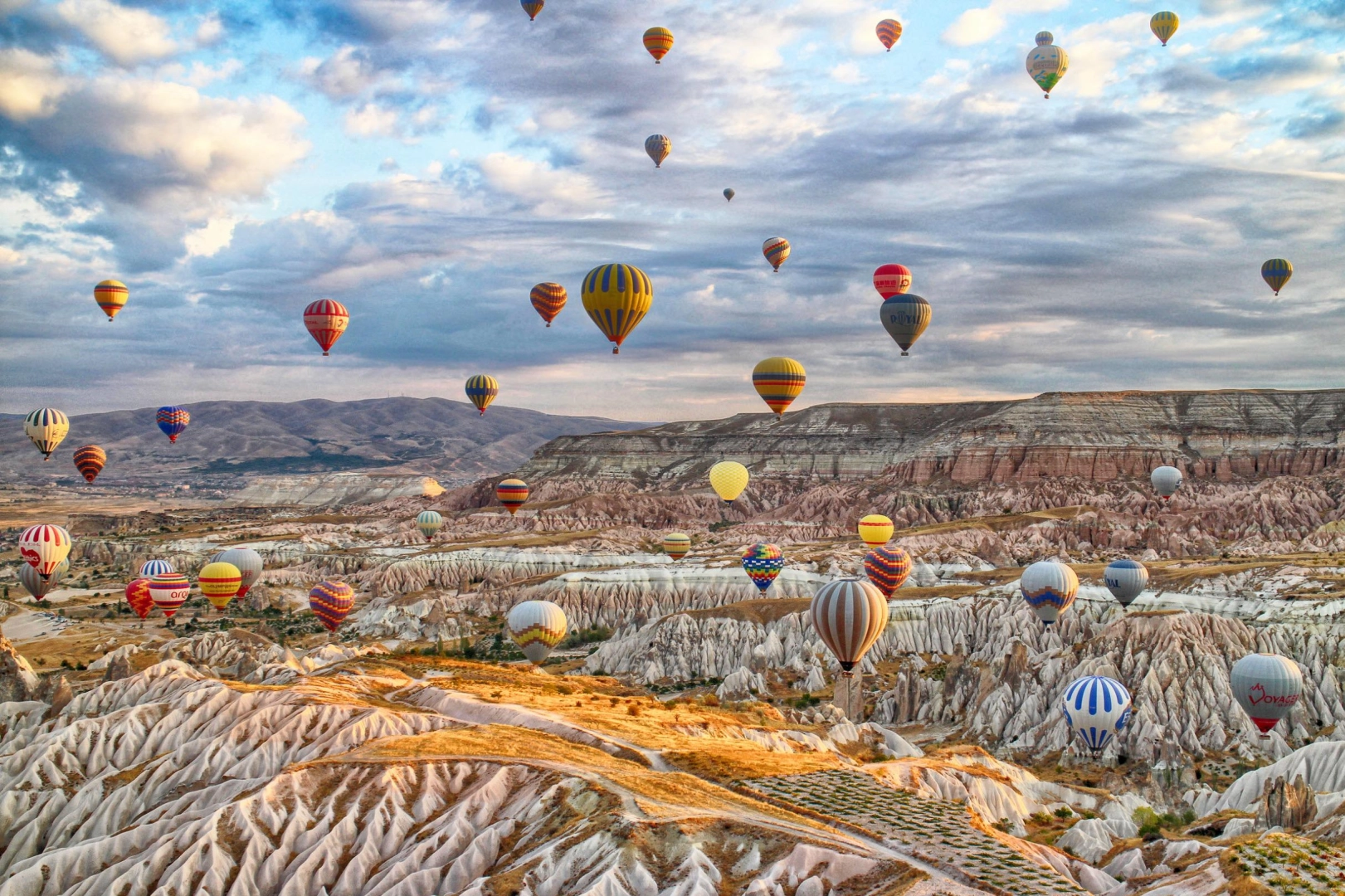 Sıcak hava balonları rekora uçtu!