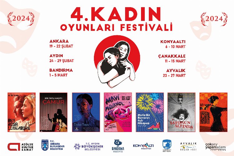 4. Kadın Oyunları Festivali programı netleşti