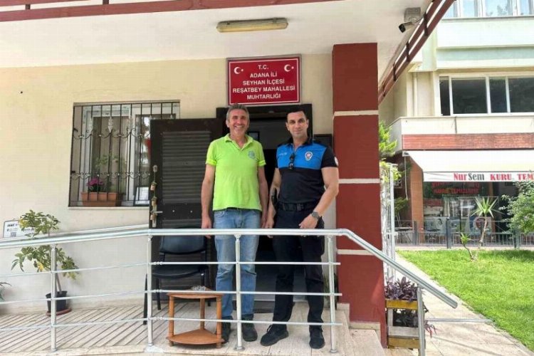 Adana'da polis ekipleri mahalle muhtarları ile istişarede bulundu