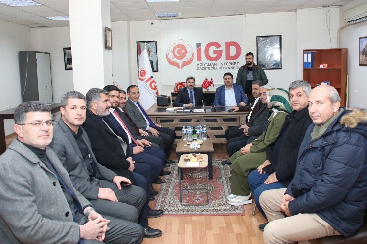 Adıyaman'da AK Partili vekillerden İGC’ye ziyaret