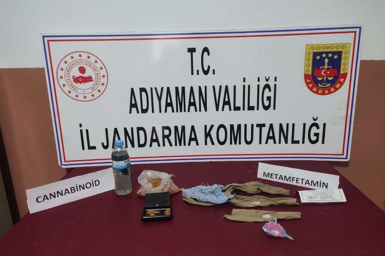 Adıyaman'da jandarmadan uyuşturucu operasyonu 