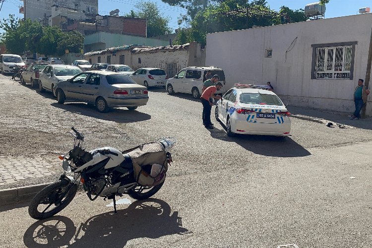 Adıyaman’da otomobil ile motosiklet çarpıştı 1: yaralı