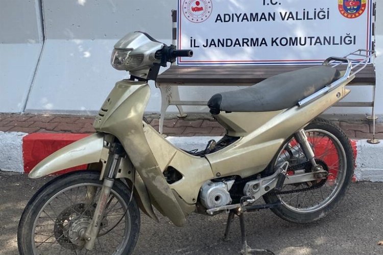 Adıyaman'da şüpheli motosiklet Jandarma'yı harekete geçirdi