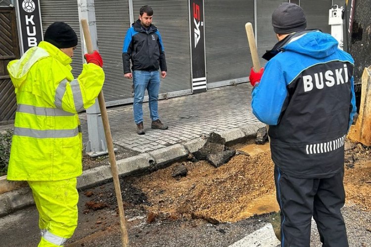 Afet bölgesinde altyapıya BUSKİ müdahalesi