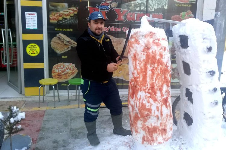 Afyonkarahisar'da 'buzdan döner' ilgi çekiyor!