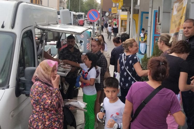 AKSAÇLILAR'da Paşayeva hayrına lokma