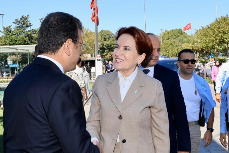 Akşener'den İmamoğlu'na ziyaret