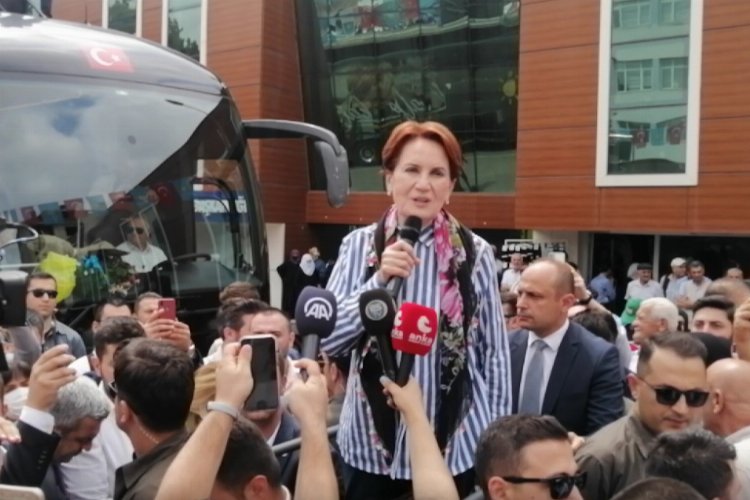 Akşener: "Harami düzeni el ele göndereceğiz"