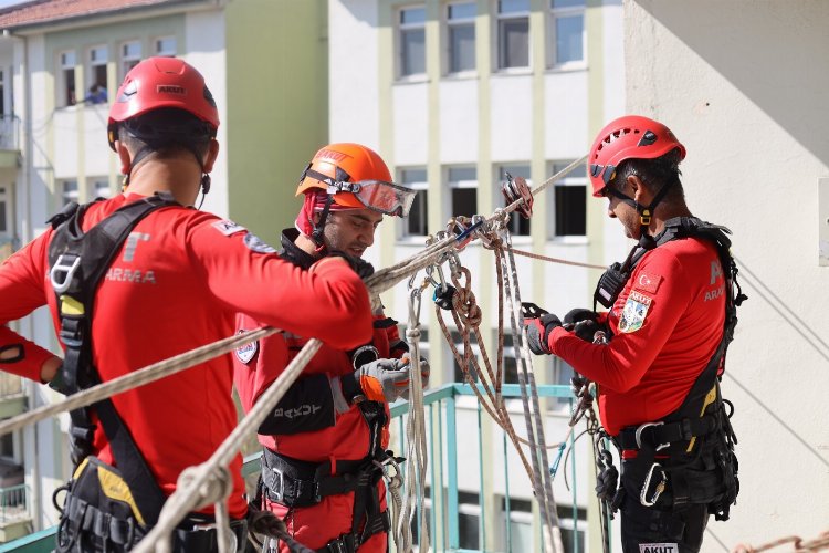 Ankara’da uluslararası deprem tatbikatı