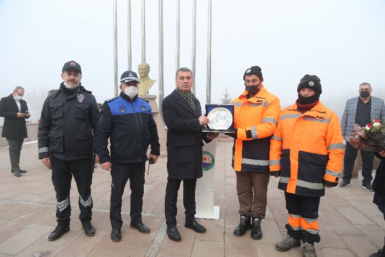 Ankara Gölbaşı'nda Başkan Şimşek’e davullu zurnalı karşılama