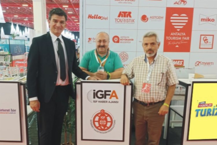 Antalya Turizm Fuarı'nda İGFA'ya teşekkür