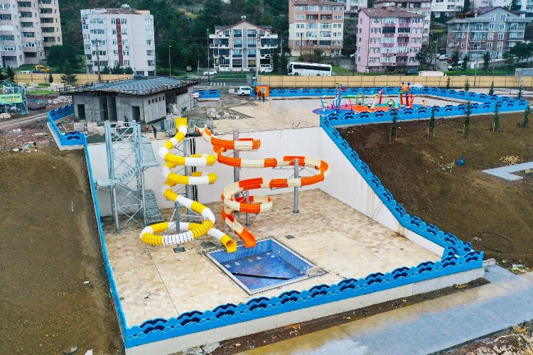 Aquapark tamam, sıra çevre düzenlemesinde