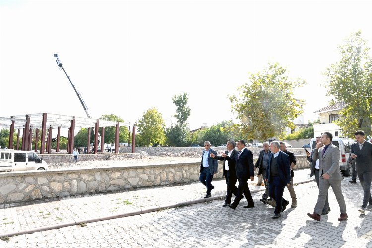 Arslantepe Höyüğü'ne yakın mercek